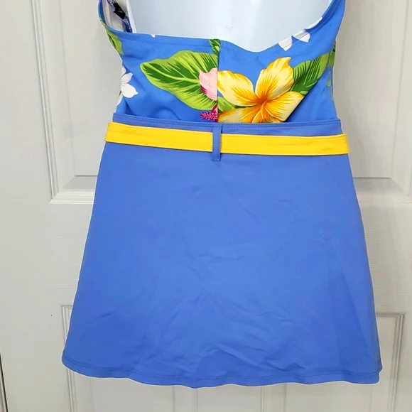 Ralph Lauren & Jantzen size 16 one piece swimsuit and matching cover-up - Picture 7 of 16